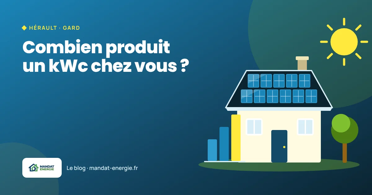 Combien produisent des panneaux solaires dans l'Hérault et le Gard ?